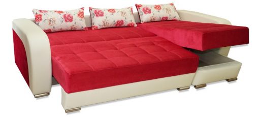 Угловой диван «Байкал» с оттоманкой