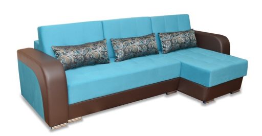 Угловой диван «Байкал» с оттоманкой
