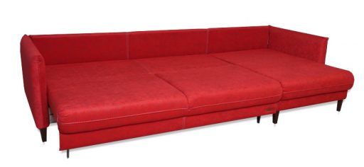 Угловой диван Сидней Эко с оттоманкой