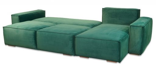 Диван угловой Неаполь с прямой оттоманкой