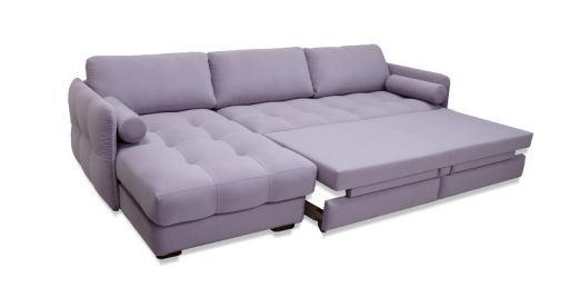 Угловой диван «Эдем» с оттоманкой