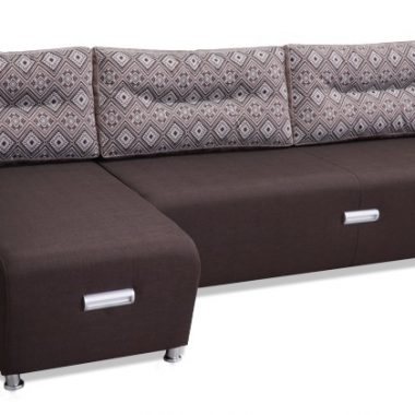 Угловой диван «Престиж-14» удлиненный с оттоманкой