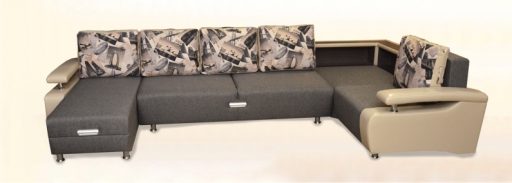 Угловой диван «Престиж-15 с полкой П»