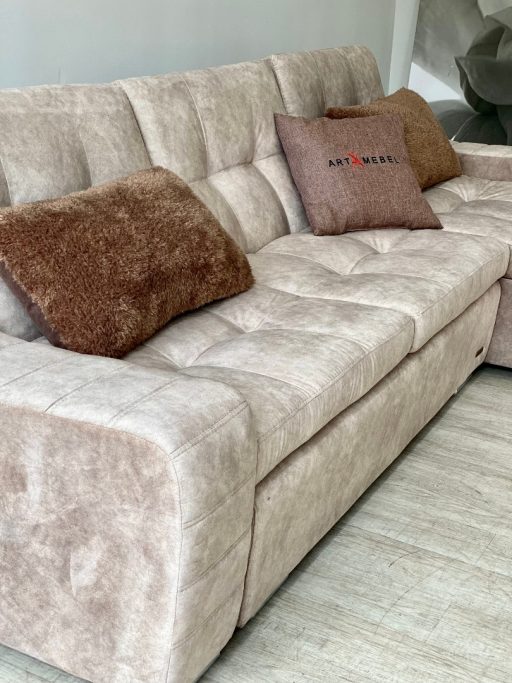 Угловой диван Соня-10 с подлокотниками