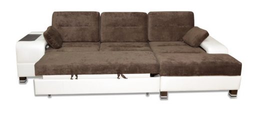 Угловой диван «Вена» c оттоманкой