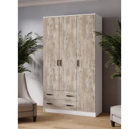 3х-створчатый Шкаф 1,2 «Лагуна» без зеркала 3х-створчатый Шкаф 1,2 «Лагуна» без зеркала
