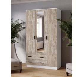 3х-створчатый Шкаф 1,2 «Лагуна» с зеркалом 3х-створчатый Шкаф 1,2 «Лагуна» с зеркалом